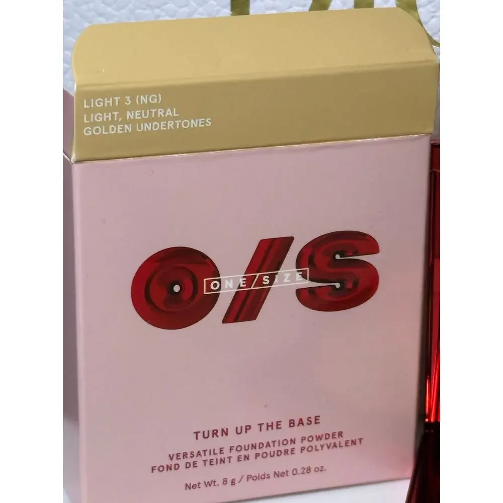 ONE/SIZE Turn up the Base Versatile Powder Foundation 8g - LIGHT 3NG- NEW in box